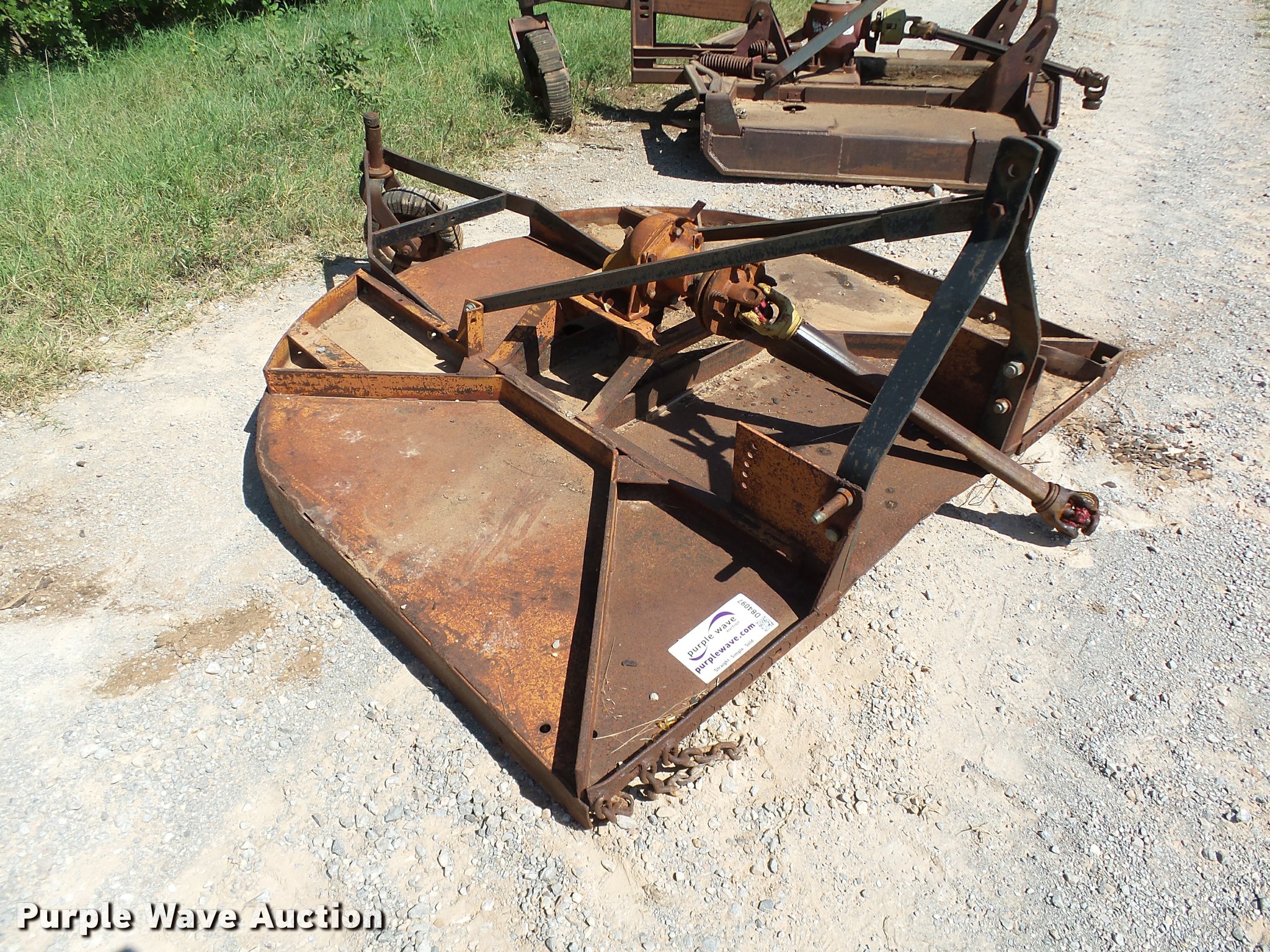 Bush Hog 306 rotary mower in Bradley, OK Item DB4097 sold Purple Wave