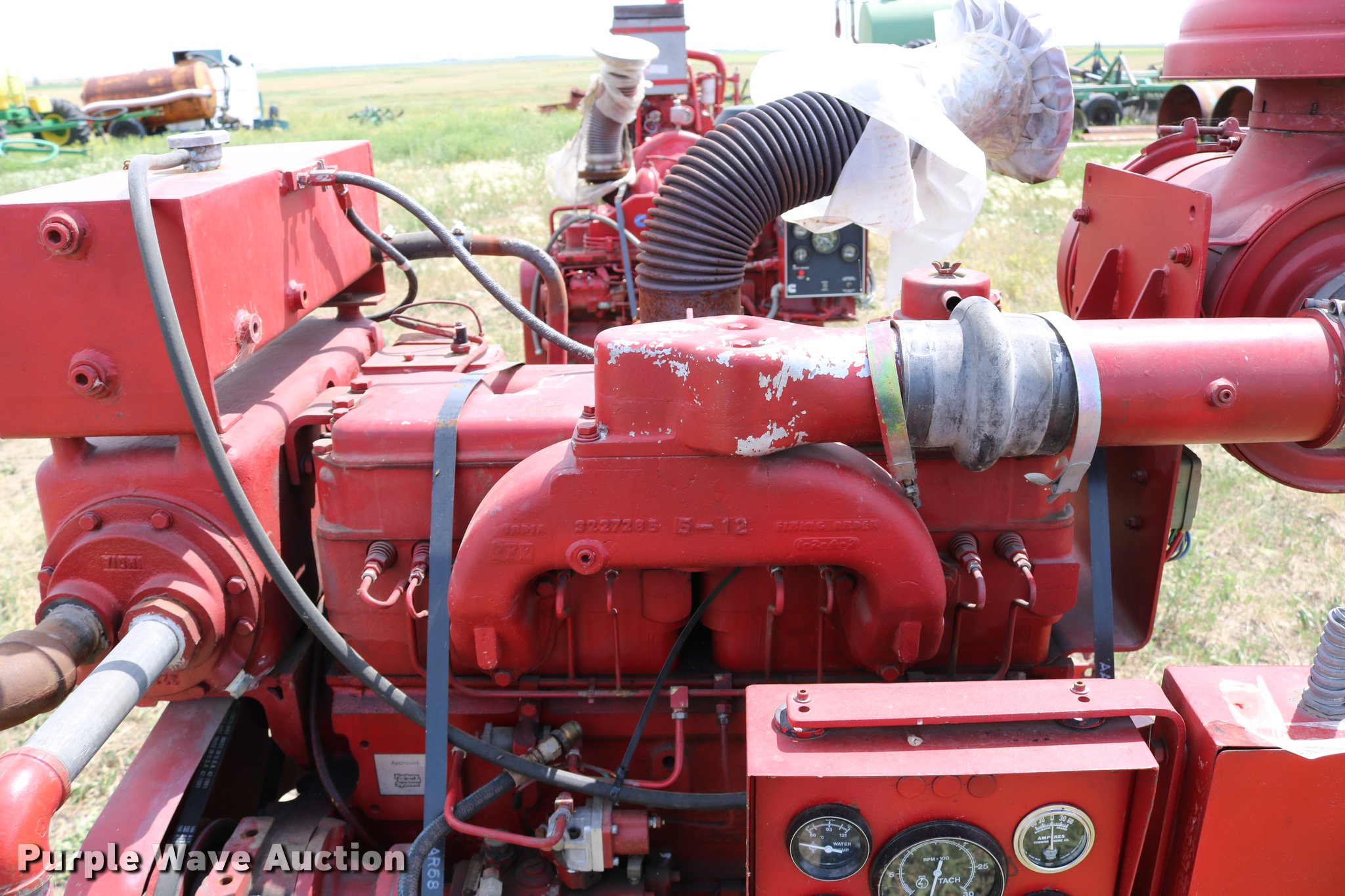 Cummins N495FP four cylinder diesel engine in Miller, SD Item DM9407 sold Purple Wave