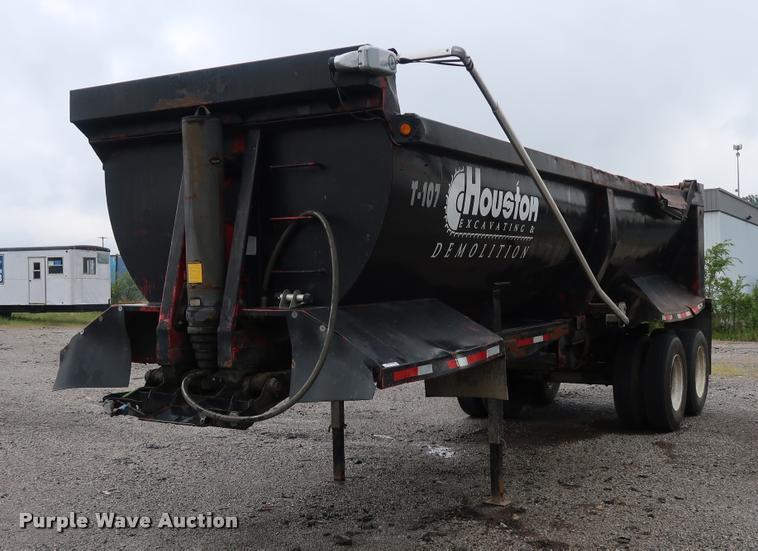 image for item BG9501 1997 Clement RKHS2626 end dump trailer