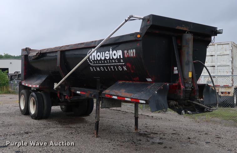 image for item BG9501 1997 Clement RKHS2626 end dump trailer