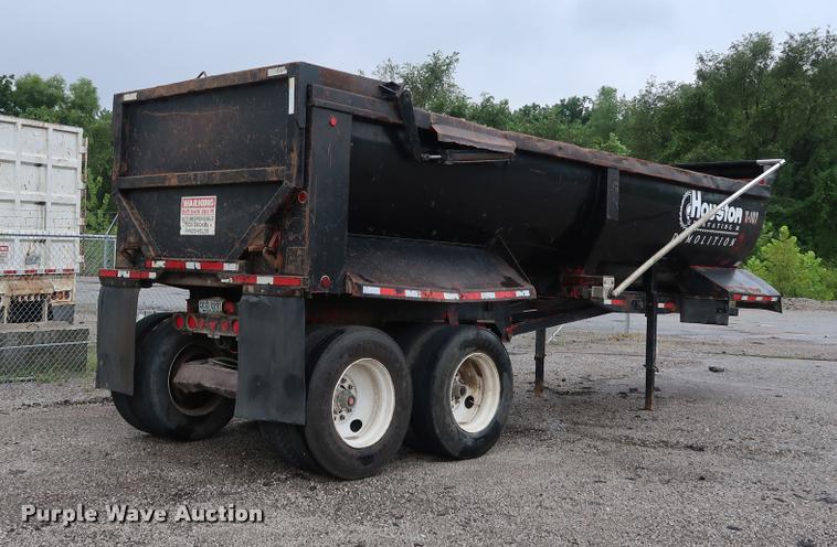 image for item BG9501 1997 Clement RKHS2626 end dump trailer