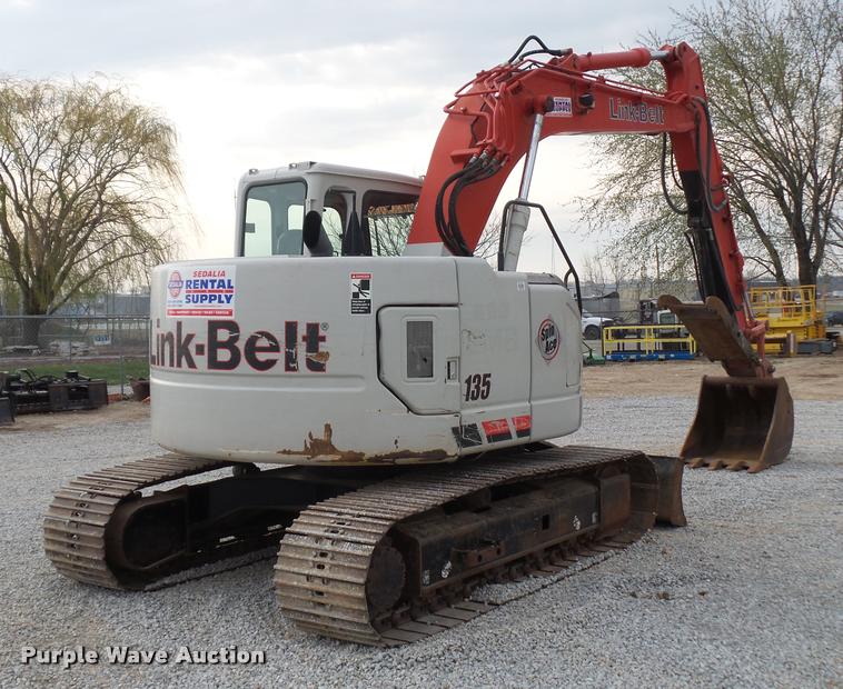 image for item BH9301 2011 Link-Belt 135 excavator
