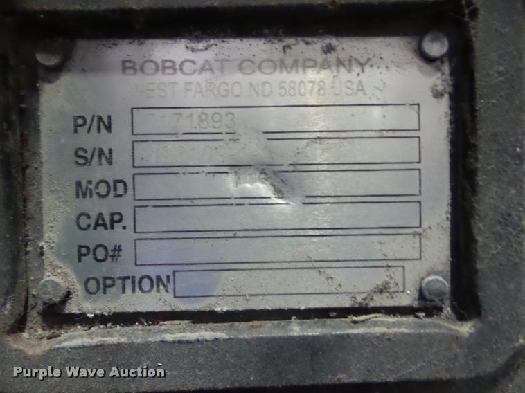 image for item BI9609 Bobcat excavator bucket