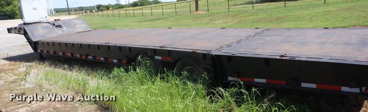 image for item BI9617 1987 Muvall 4460ST drop deck equipment trailer