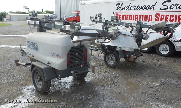 image for item CC9061 2013 Wacker LTN6 light plant