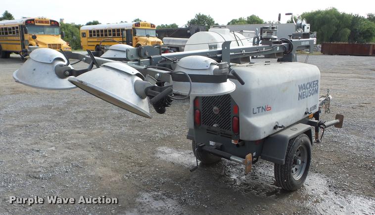 image for item CC9061 2013 Wacker LTN6 light plant