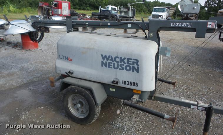 image for item CC9061 2013 Wacker LTN6 light plant