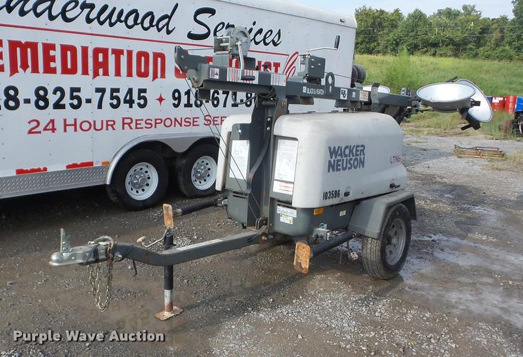 image for item CC9062 2013 Wacker LTN6 light plant