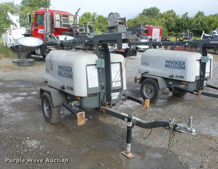 image for item CC9062 2013 Wacker LTN6 light plant