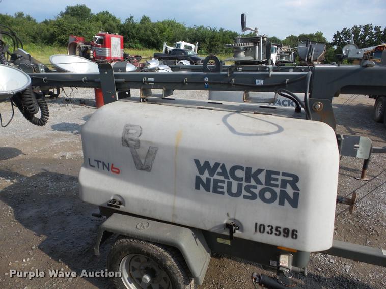 image for item CC9062 2013 Wacker LTN6 light plant