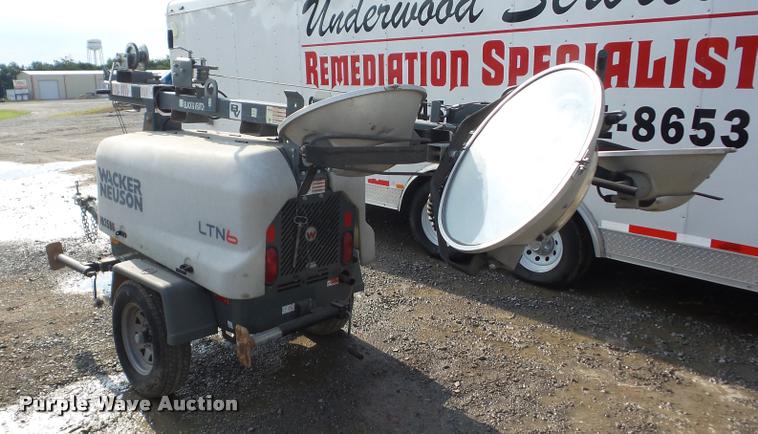 image for item CC9062 2013 Wacker LTN6 light plant