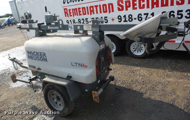 image for item CC9062 2013 Wacker LTN6 light plant