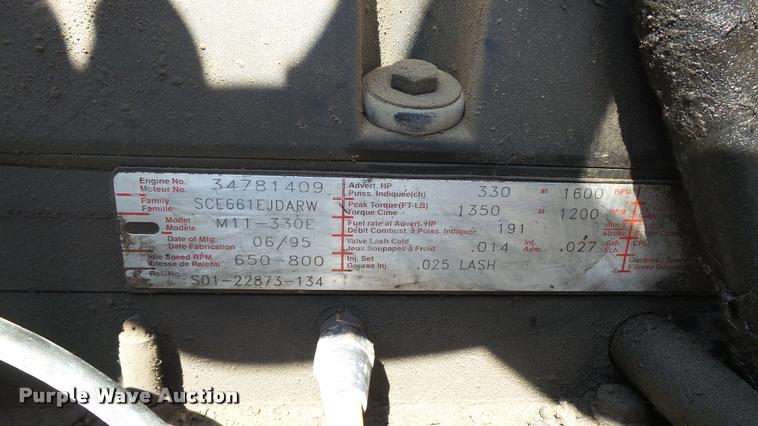 image for item DA1701 1996 Freightliner FLD112 semi truck