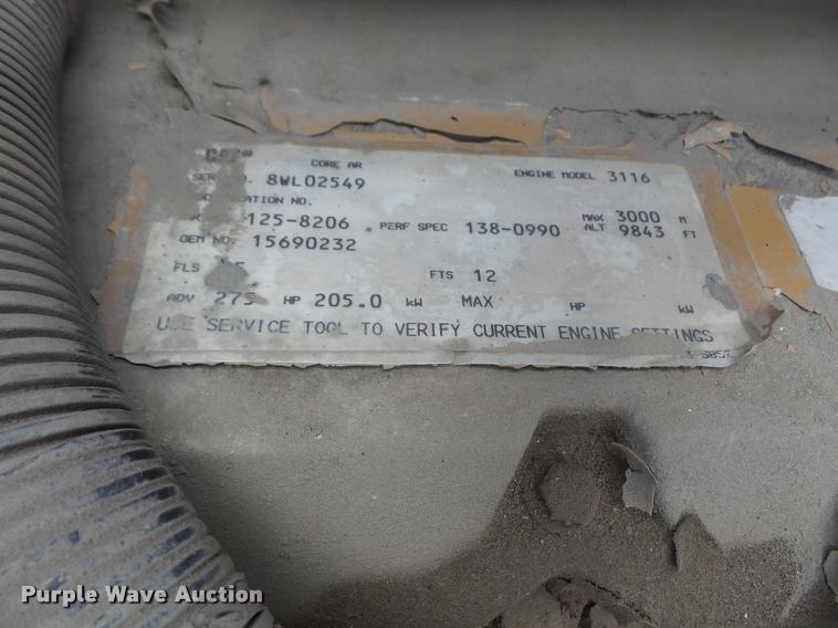 image for item DA1705 1997 GMC C7500 flatbed truck