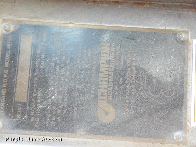 image for item DA1706 1994 Champion 720A motor grader