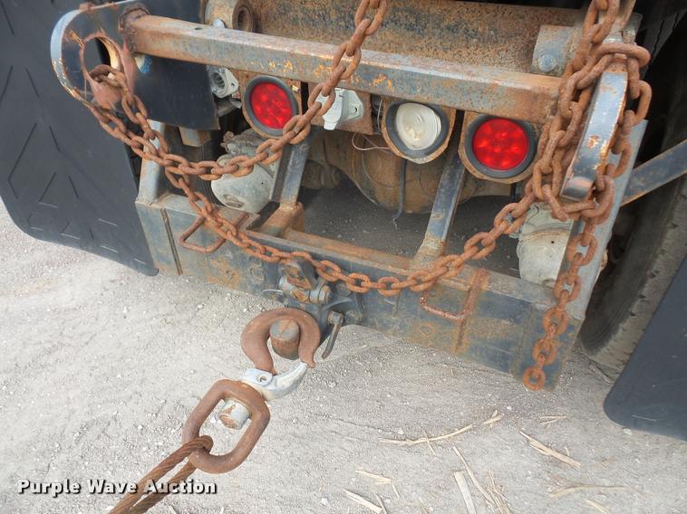 image for item DA1707 1991 Ford LT8000 flat winch truck