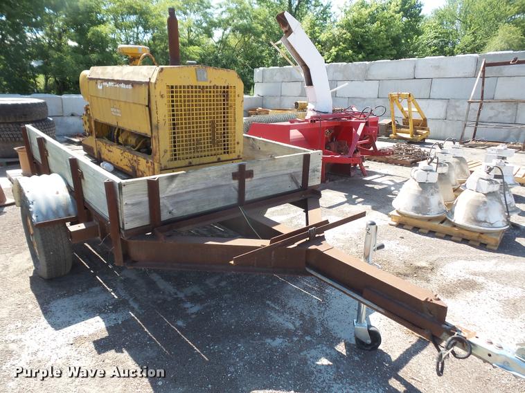 image for item DA1708 1976 Ingersoll Rand Gyro-Flo 85 air compressor