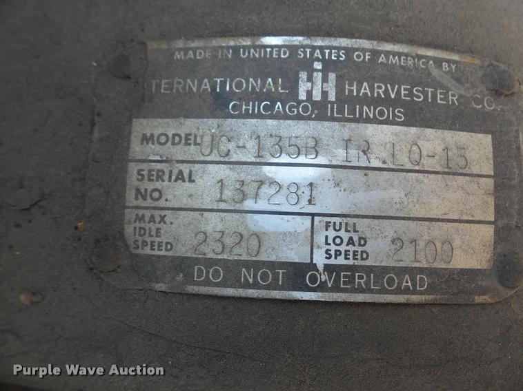 image for item DA1708 1976 Ingersoll Rand Gyro-Flo 85 air compressor