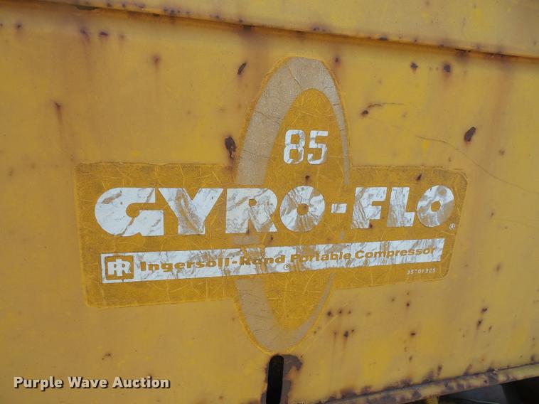 image for item DA1708 1976 Ingersoll Rand Gyro-Flo 85 air compressor