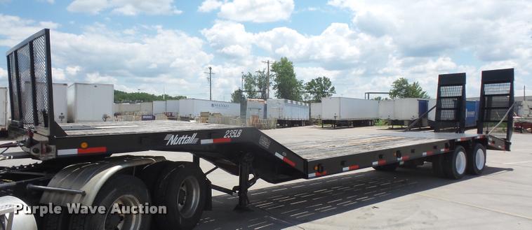 image for item DA1721 2001 Nuttall 235LBPS drop deck equipment trailer