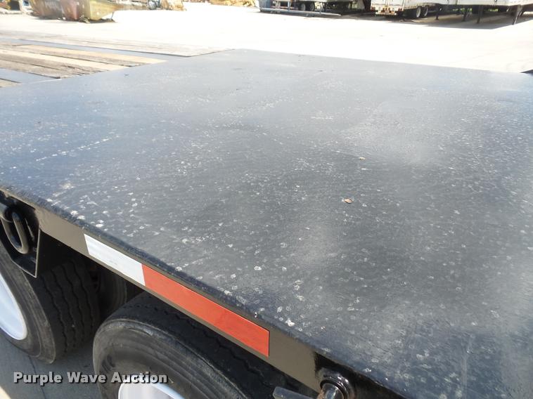 image for item DA1721 2001 Nuttall 235LBPS drop deck equipment trailer