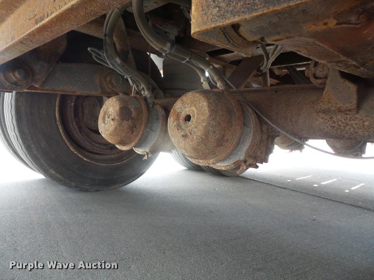 image for item DA1721 2001 Nuttall 235LBPS drop deck equipment trailer