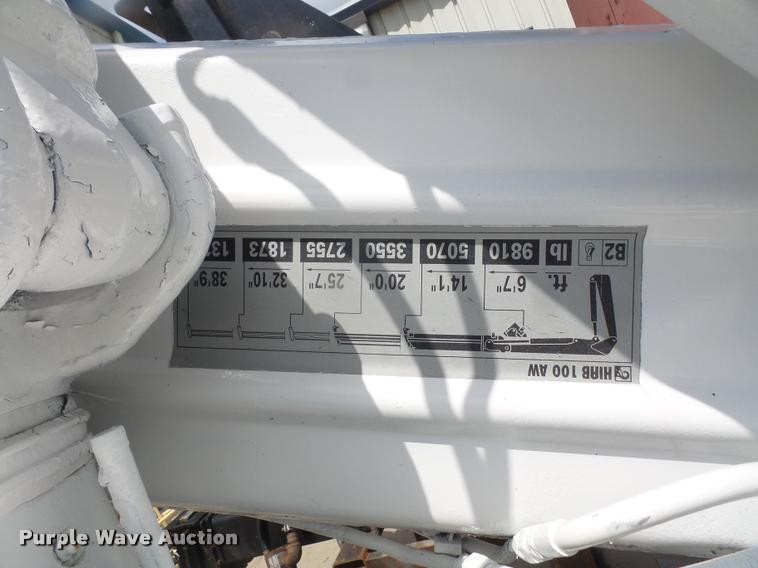 image for item DA1722 Hiab 100AW knuckle boom crane