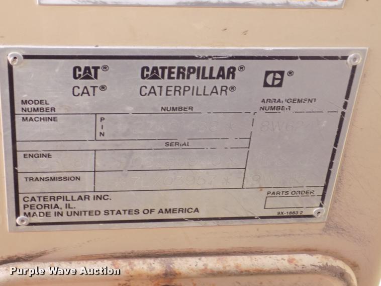 image for item DA3055 1997 Caterpillar 140H motor grader