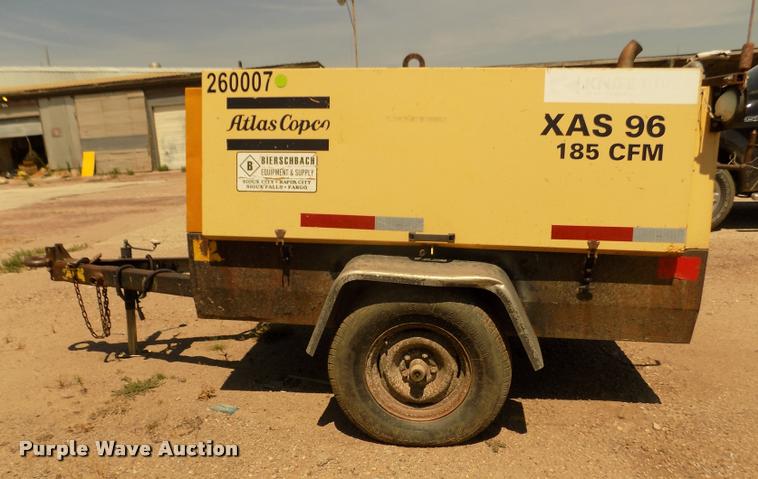 image for item DA3056 1999 Atlas Copco XAS96 air compressor