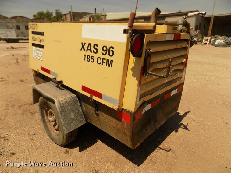 image for item DA3056 1999 Atlas Copco XAS96 air compressor