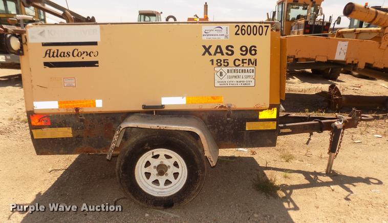 image for item DA3056 1999 Atlas Copco XAS96 air compressor