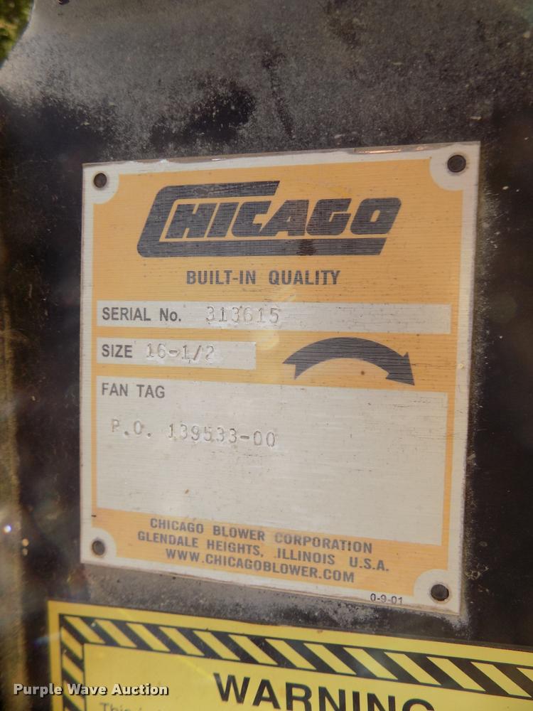 image for item DA3058 Rex RA140C bag house