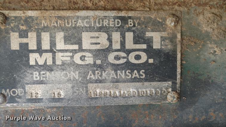 image for item DA5662 1983 Hilbilt end dump trailer