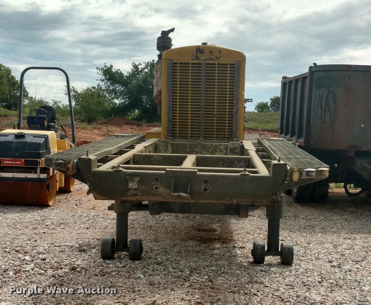 image for item DA5663 Drop deck generator trailer