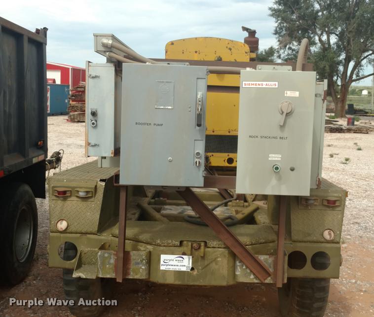 image for item DA5663 Drop deck generator trailer