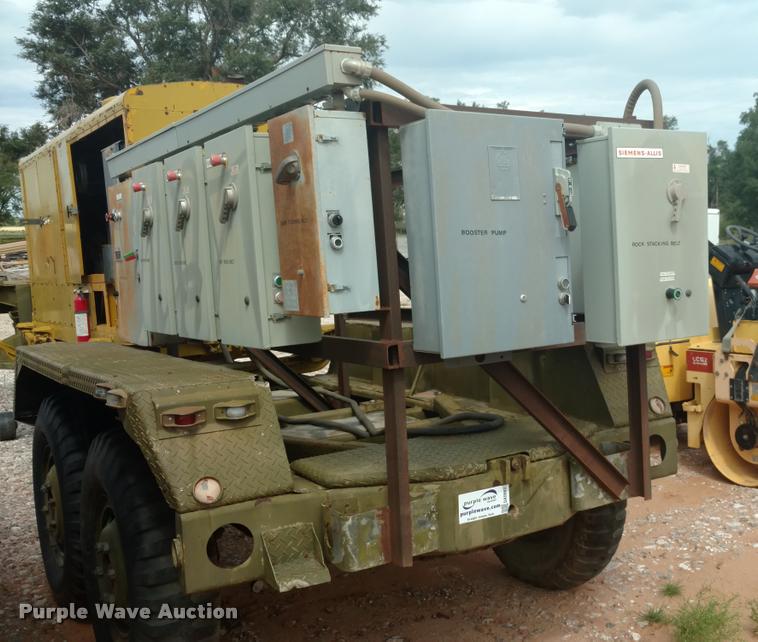 image for item DA5663 Drop deck generator trailer