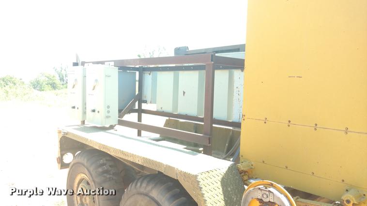 image for item DA5663 Drop deck generator trailer