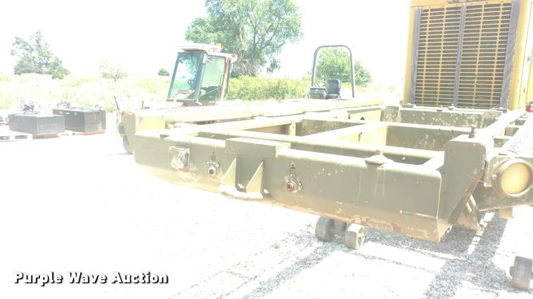 image for item DA5663 Drop deck generator trailer