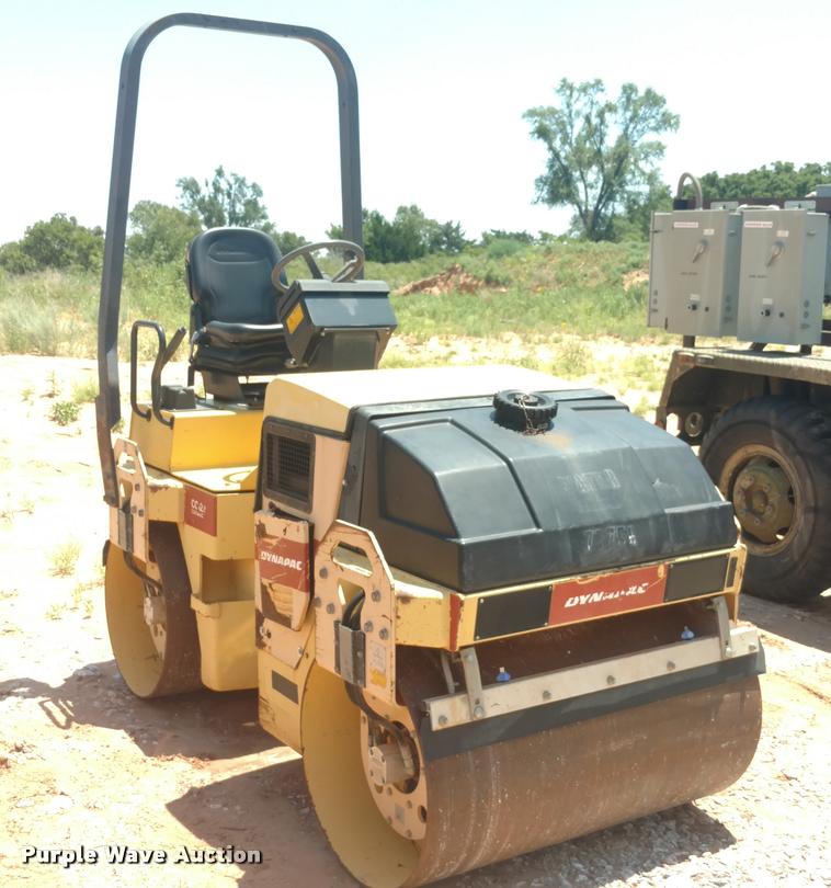 image for item DA5664 2008 Dynapac CC122 double drum vibratory compactor