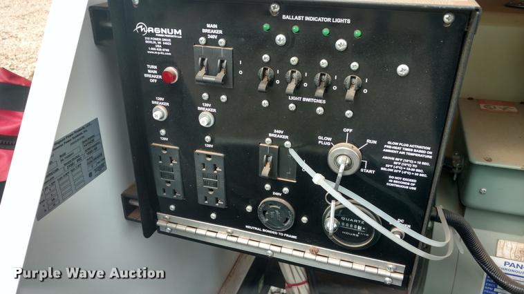 image for item DA5677 2015 Magnum MLT4080 KV-01 light plant