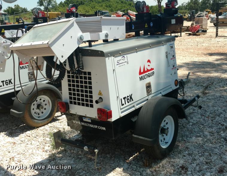 image for item DA5680 2014 Multiquip LT6K light plant