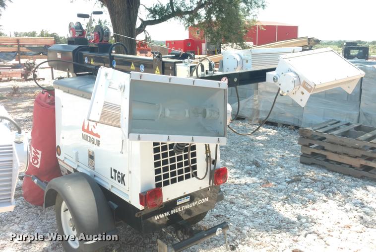 image for item DA5680 2014 Multiquip LT6K light plant