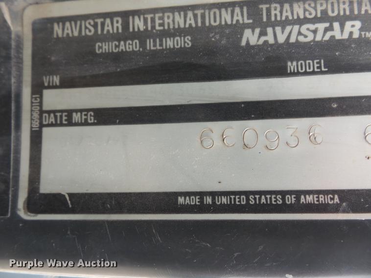 image for item DA6292 1992 International 4900 refuse truck