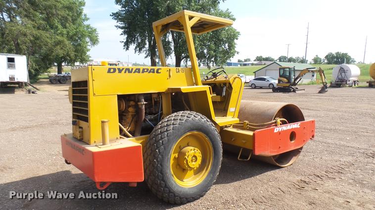 image for item DB3299 Dynapac CA15 single drum vibratory roller