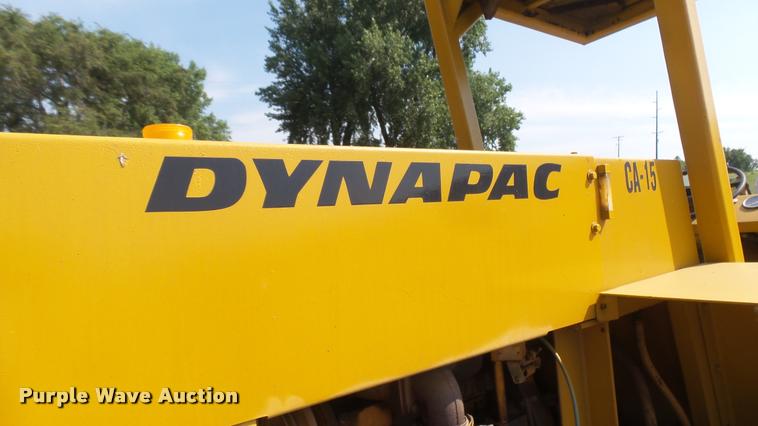 image for item DB3299 Dynapac CA15 single drum vibratory roller