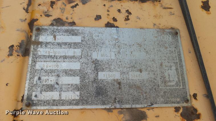 image for item DB3324 2001 CMI RS-800 reclaimer