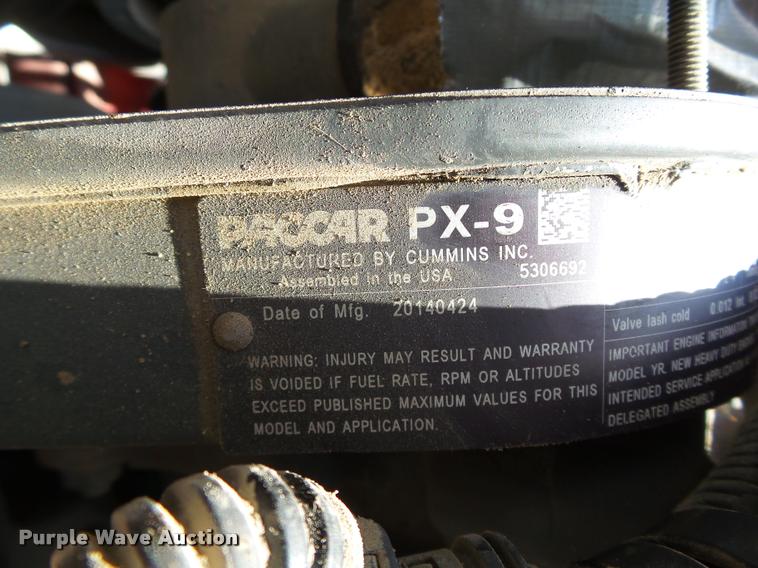 image for item DB4077 2015 Peterbilt 365 ready mix truck