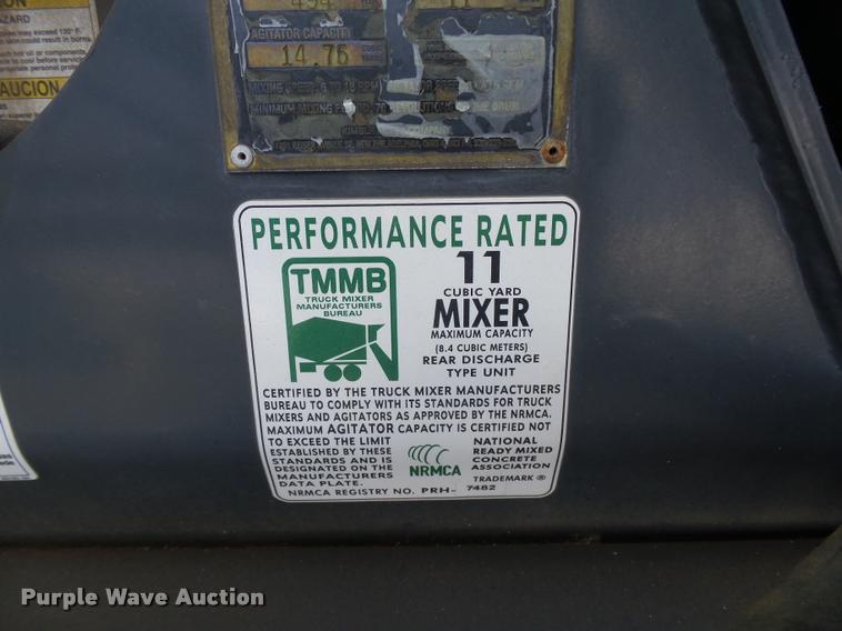 image for item DB4077 2015 Peterbilt 365 ready mix truck