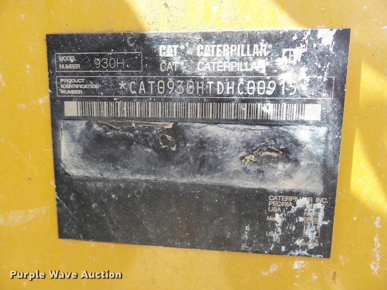 image for item DB4081 2008 Caterpillar 930H wheel loader