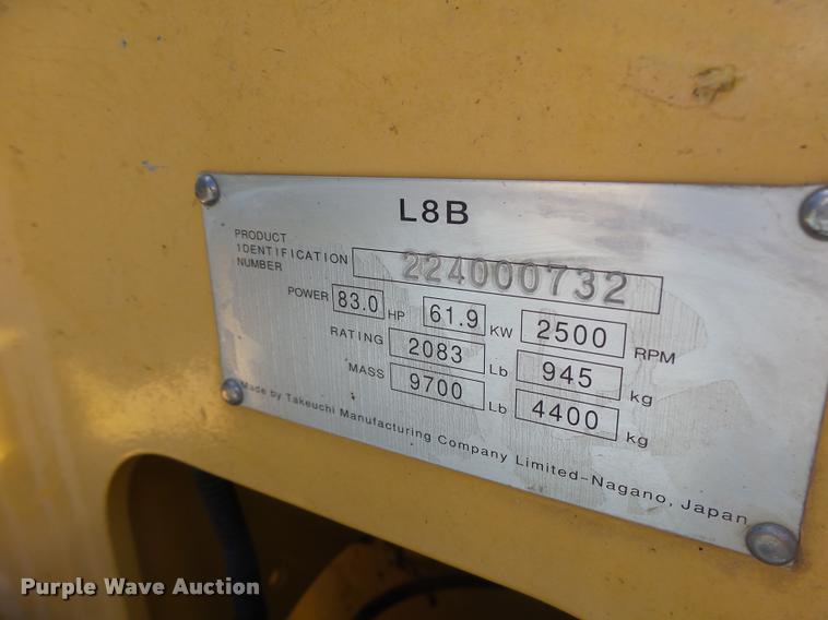 image for item DB5839 2010 Gehl CTL75 skid steer